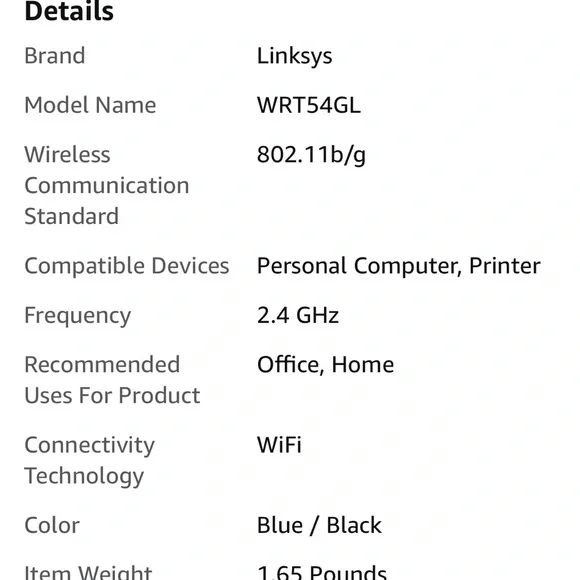 Linksys Router - Picture 4 of 12